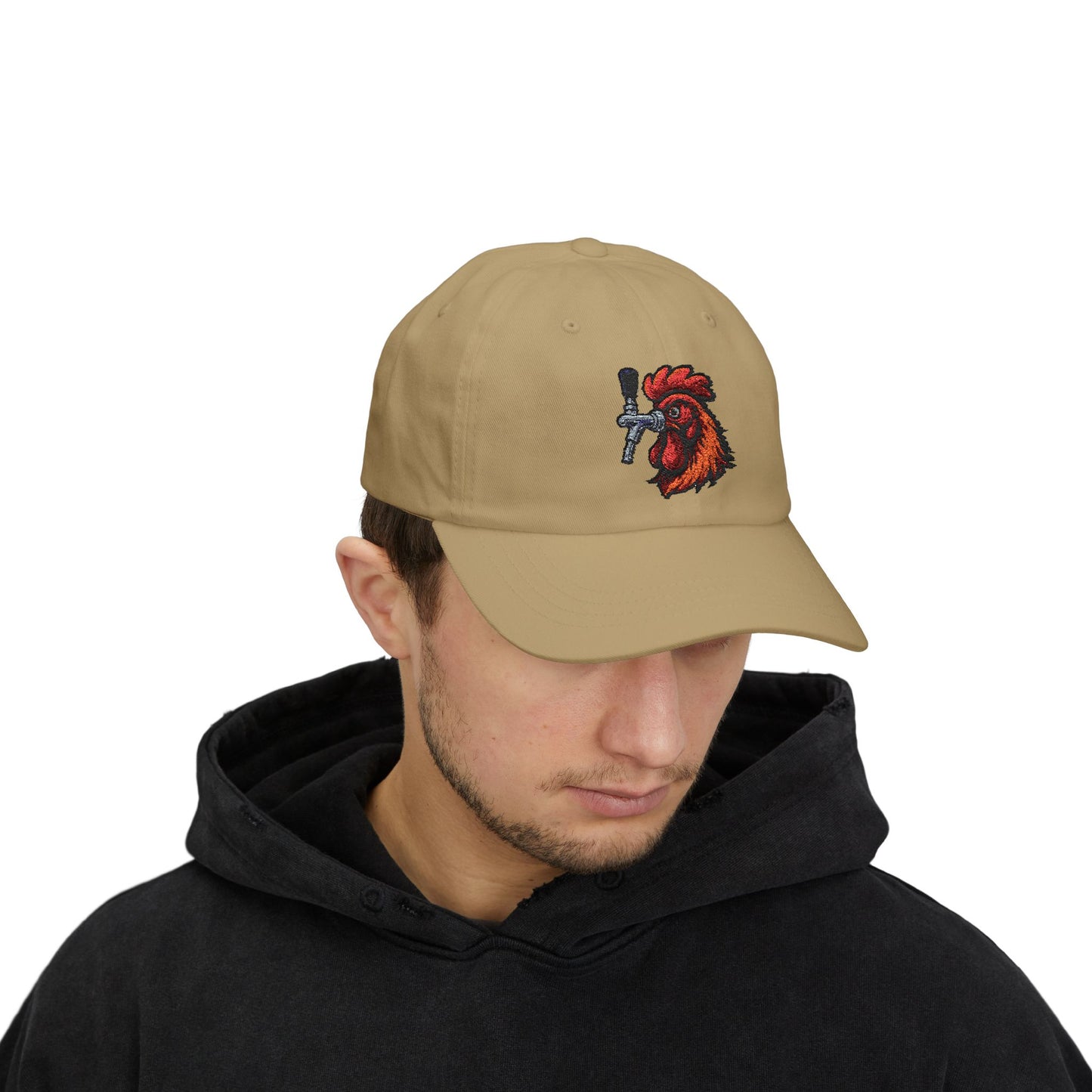 Zapfhahn Cap – Lustige Snapback mit Hahn & Zapfhahn Motiv – Unisex Basecap für Bierliebhaber & BBQ-Fans