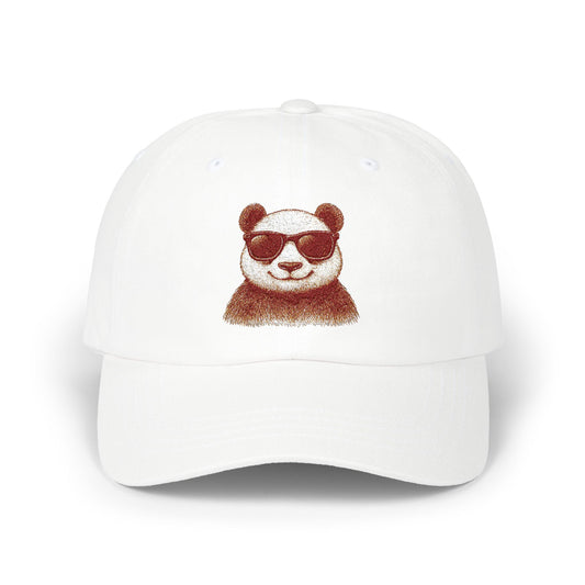 Panda Cap mit Sonnenbrille – Coole Unisex Basecap für Alltag, Streetwear & Festivals