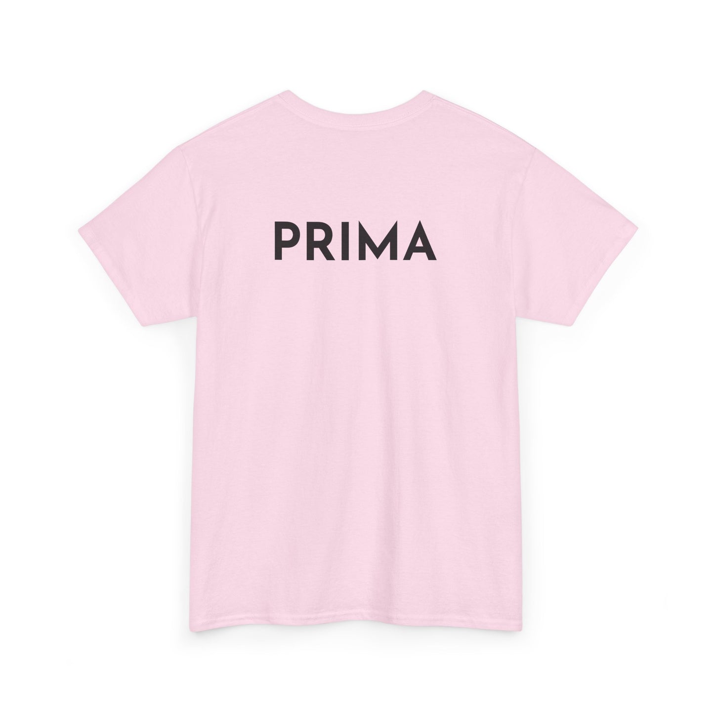 PRIMA T-Shirt (Rückenprint) – Unisex Heavy Cotton Tee | Nachhaltige Streetwear aus 100% Baumwolle