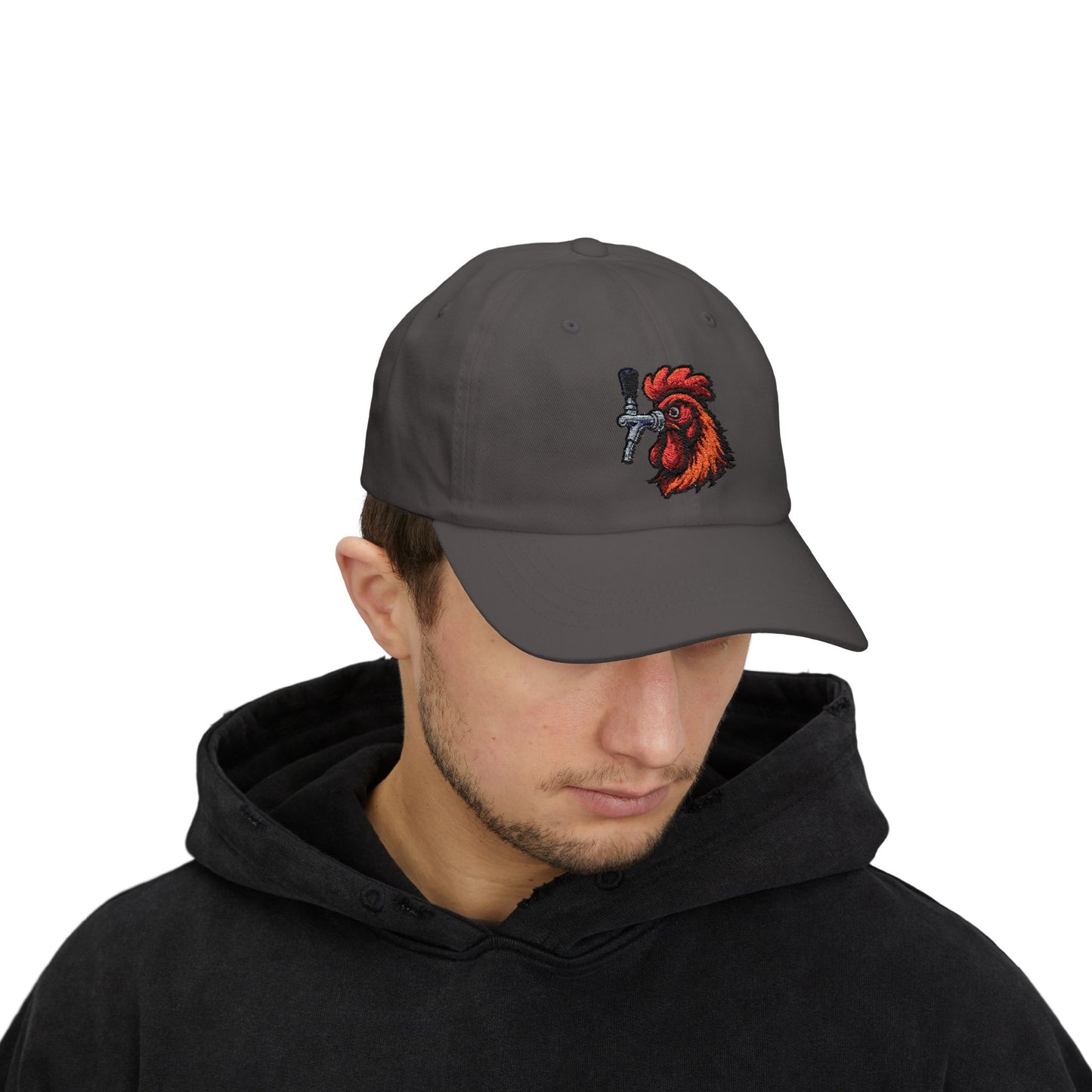 Zapfhahn Cap – Lustige Snapback mit Hahn & Zapfhahn Motiv – Unisex Basecap für Bierliebhaber & BBQ-Fans