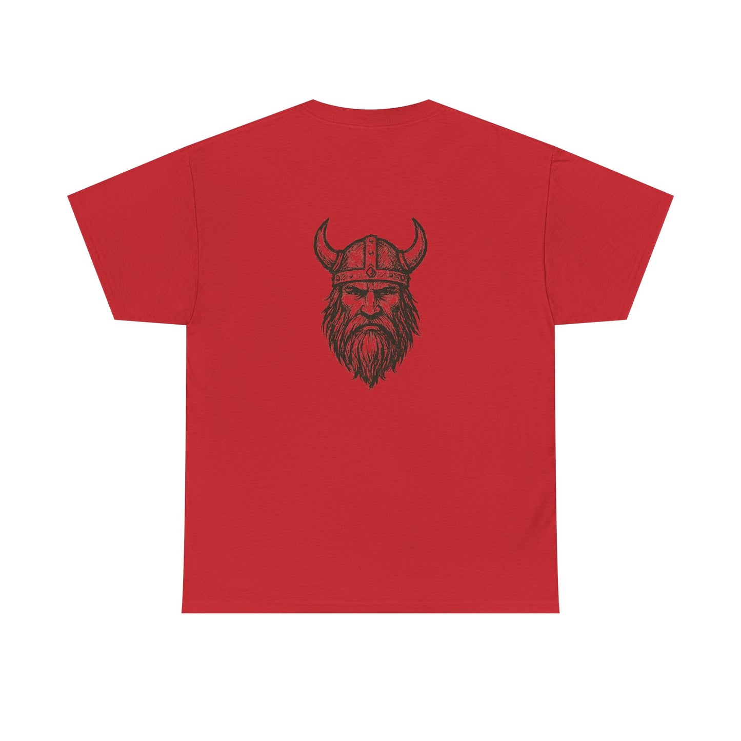 Wikinger T-Shirt Herren Unisex – Nordisches Krieger Design | Viking Skull Shirt | Nordic Mythology Streetwear