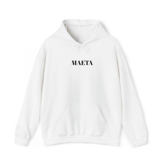 MAETA - Unisex Heavy Blend Hoodie mit großem Stickmotiv