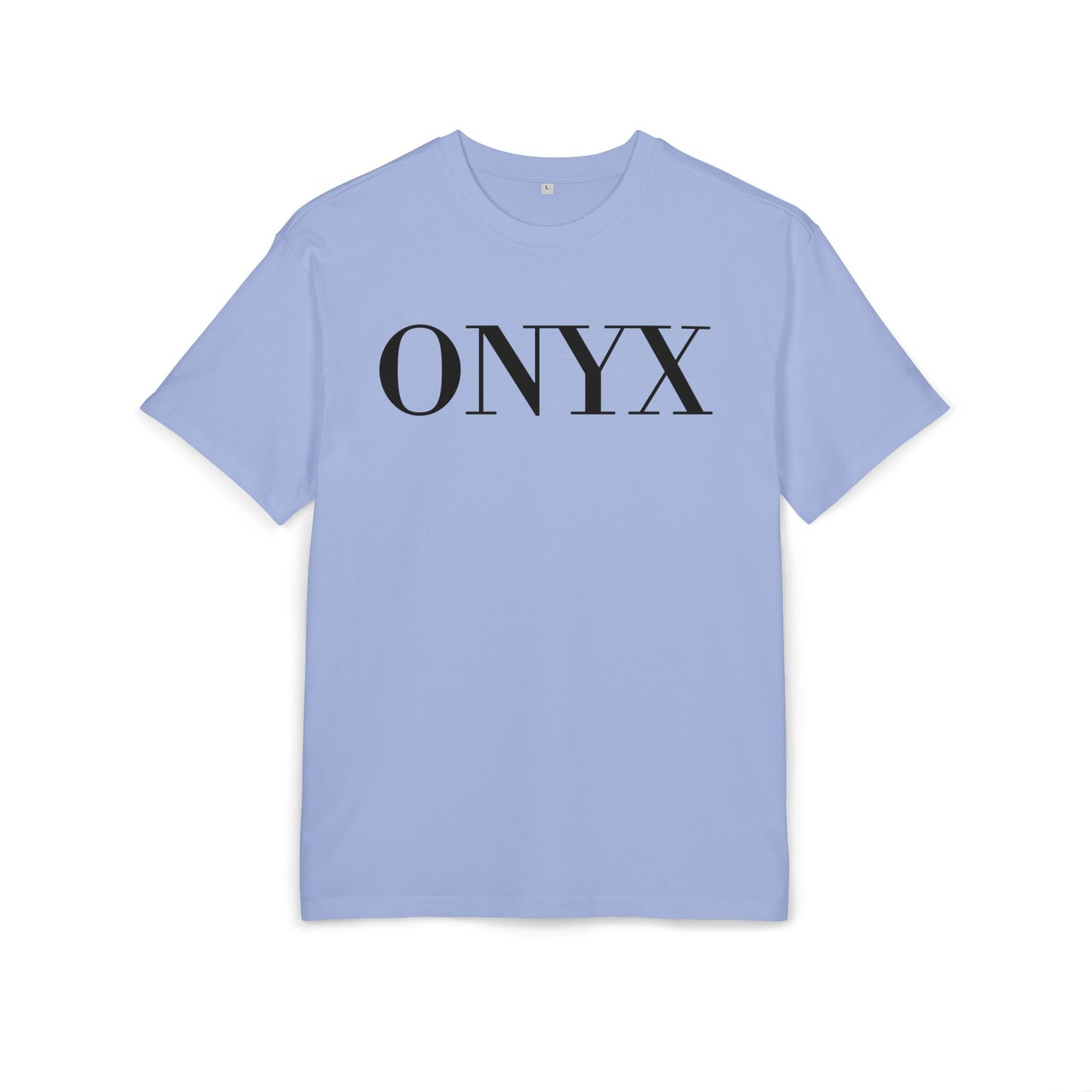 ONYX T-Shirt (Brustprint) – Minimalistisches Oversize Streetwear Design für Damen & Herren