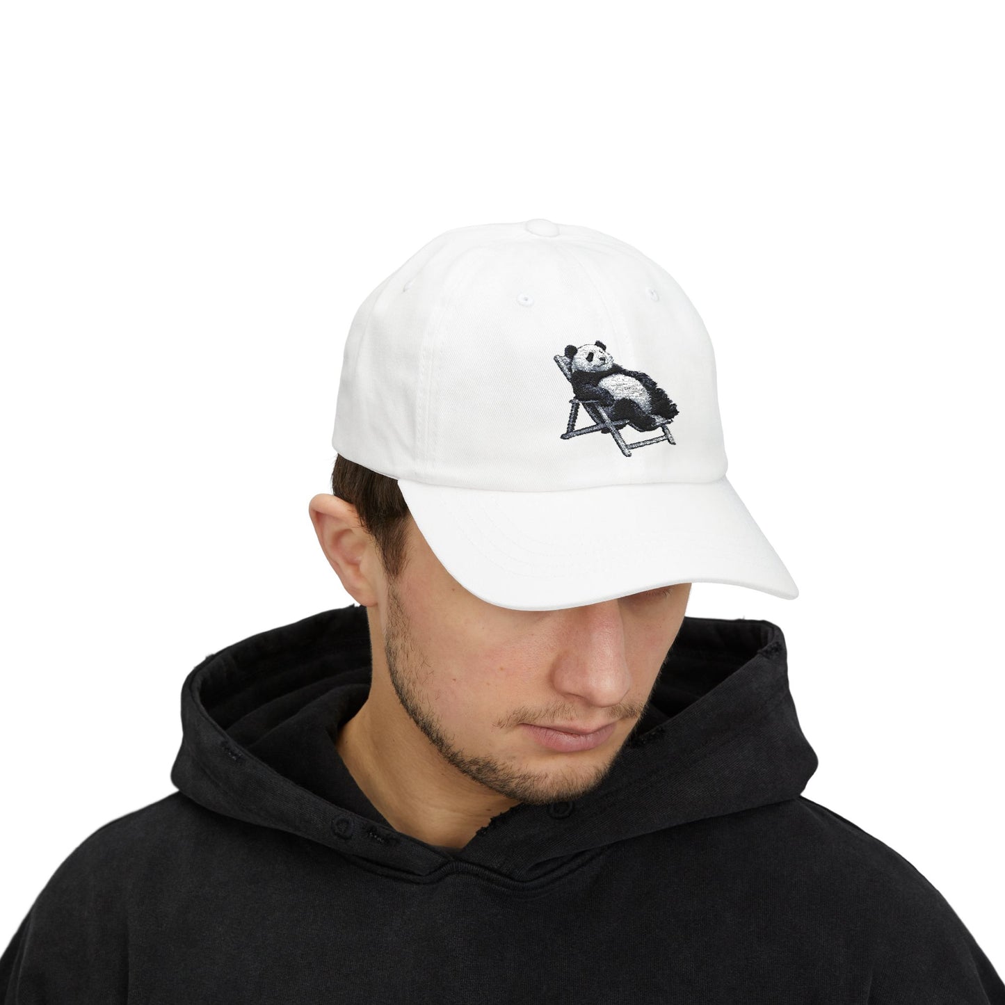 Chillender Panda – Coole Cap mit lustigem Tiermotiv | Party-Accessoire