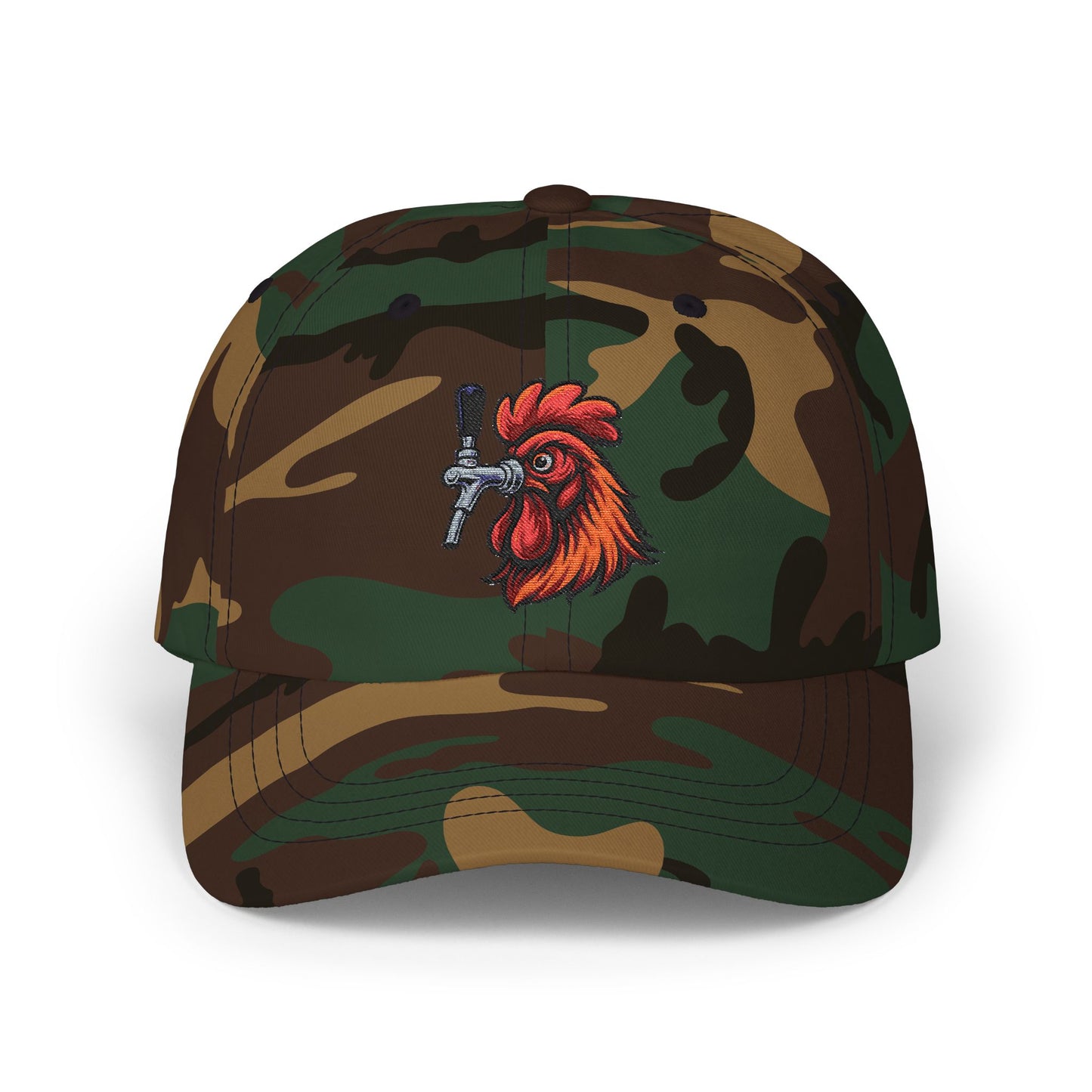 Zapfhahn Cap – Lustige Snapback mit Hahn & Zapfhahn Motiv – Unisex Basecap für Bierliebhaber & BBQ-Fans