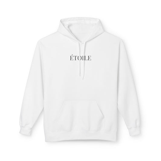 ETOILE Hoodie (Brustprint) – Unisex Midweight Softstyle Fleece | Nachhaltige Streetwear mit Komfort & Stil