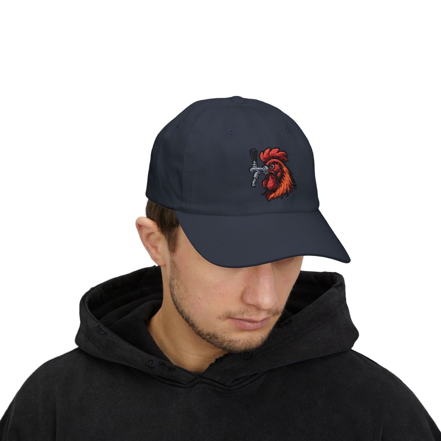 Zapfhahn Cap – Lustige Snapback mit Hahn & Zapfhahn Motiv – Unisex Basecap für Bierliebhaber & BBQ-Fans