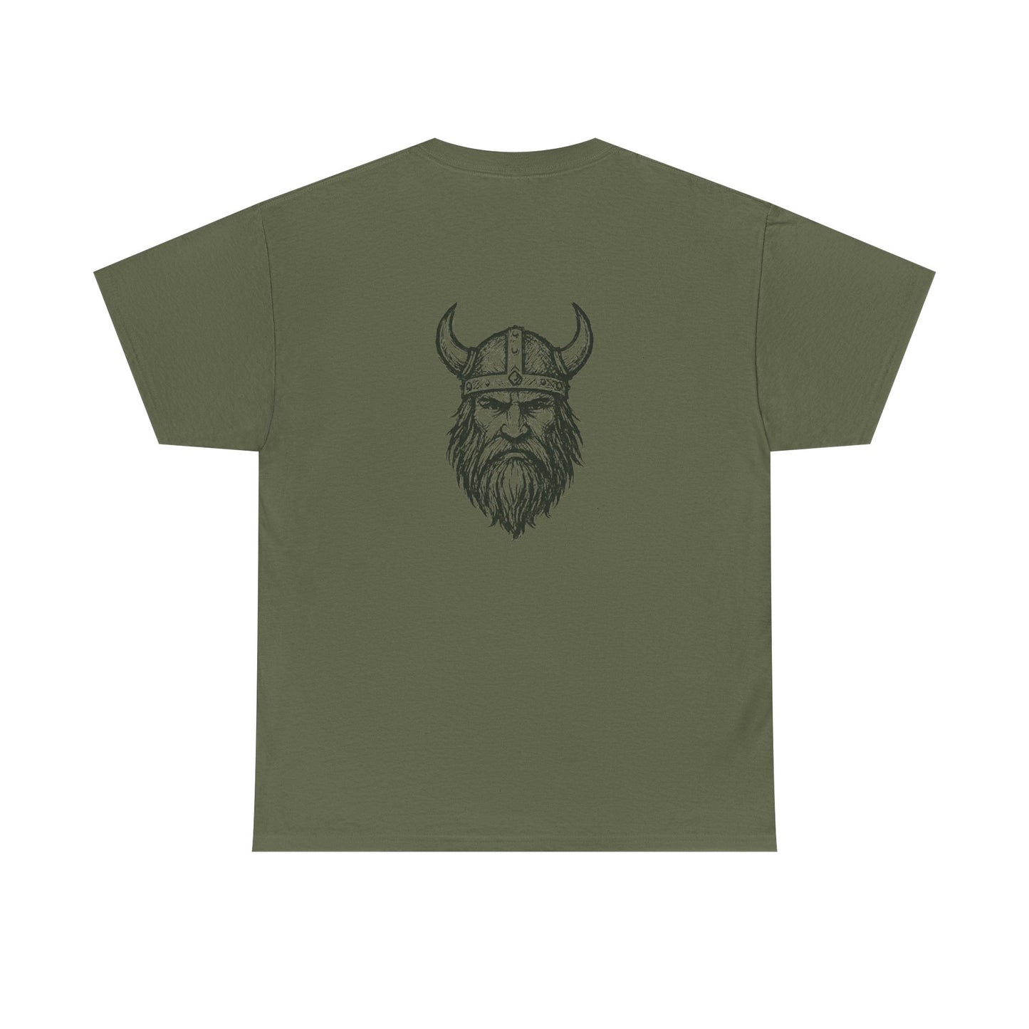 Wikinger T-Shirt Herren Unisex – Nordisches Krieger Design | Viking Skull Shirt | Nordic Mythology Streetwear