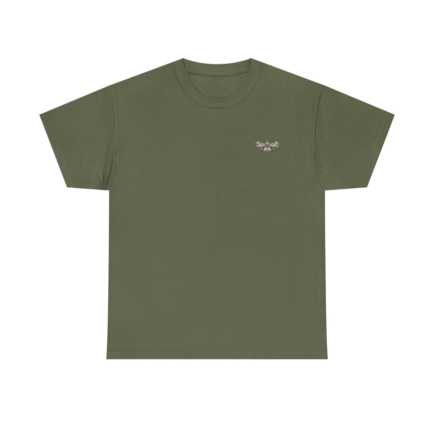 T-Shirt mit Schmetterlingsdesign - Baumwolle, Streetwear Style, Unisex