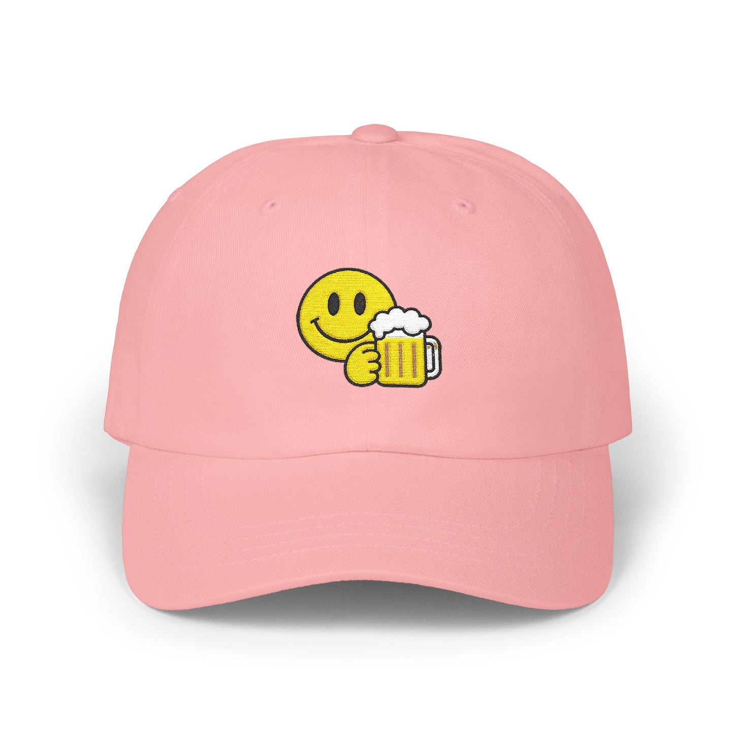 Smiley Bier Cap – Coole Basecap mit Bierkrug Motiv | Party-Accessoire