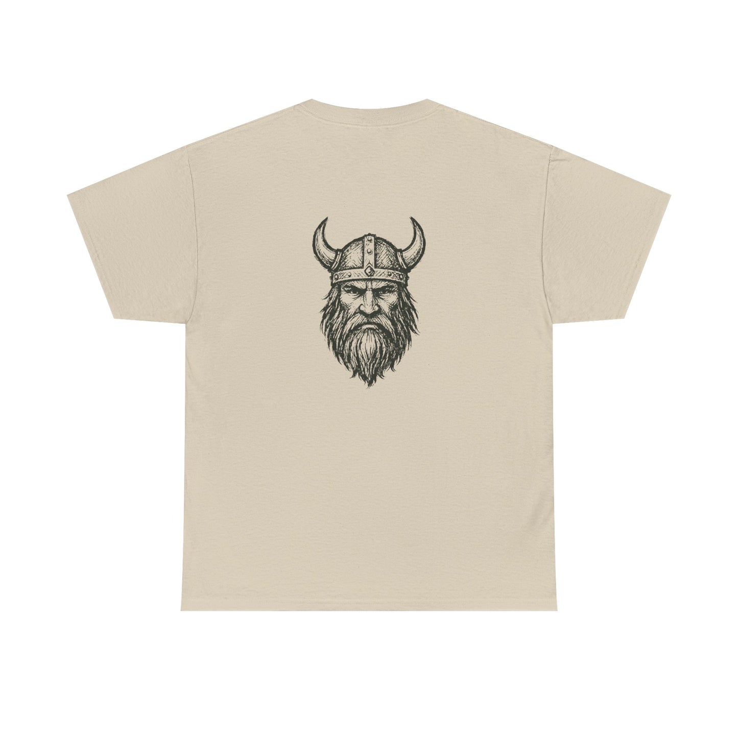 Wikinger T-Shirt Herren Unisex – Nordisches Krieger Design | Viking Skull Shirt | Nordic Mythology Streetwear