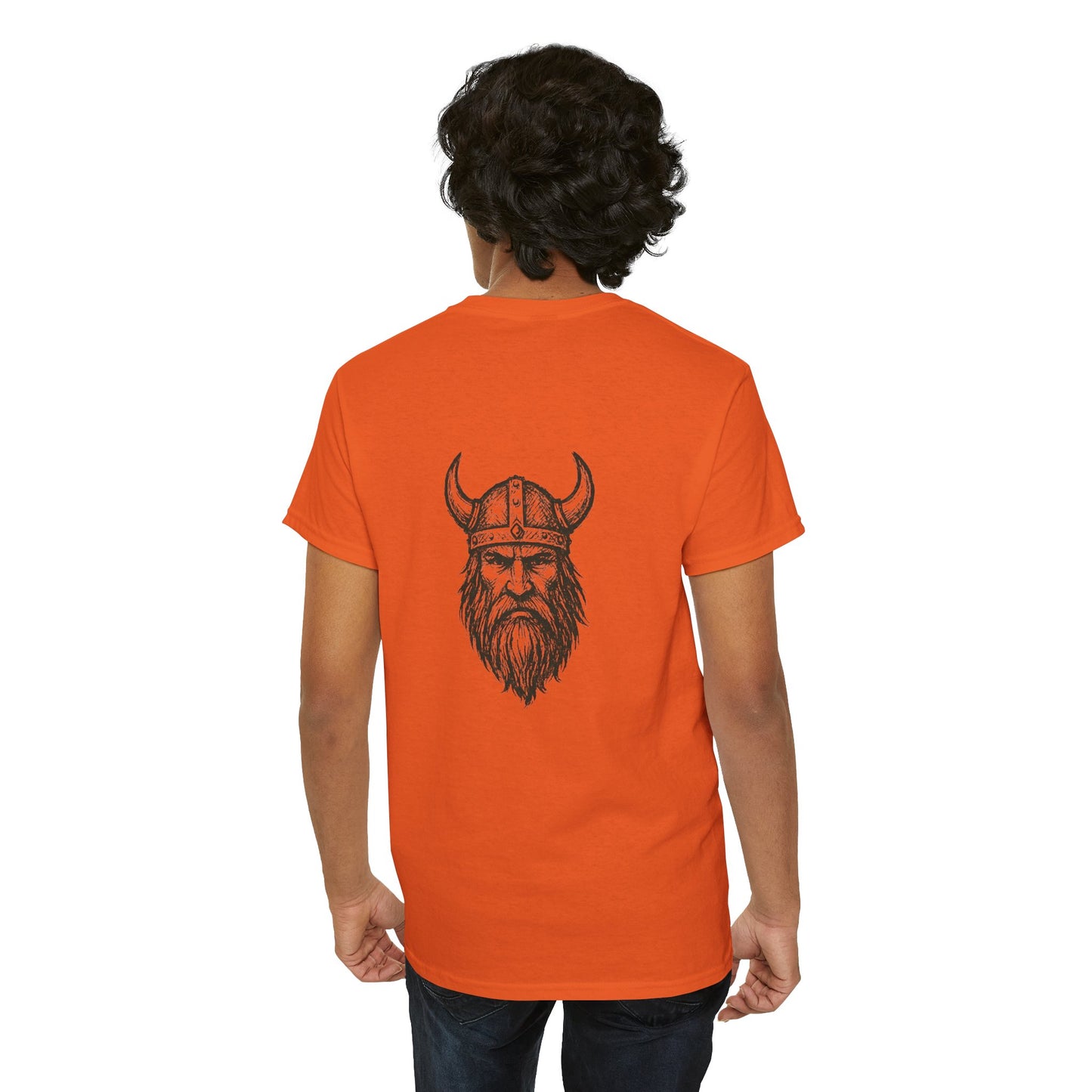 Wikinger T-Shirt Herren Unisex – Nordisches Krieger Design | Viking Skull Shirt | Nordic Mythology Streetwear