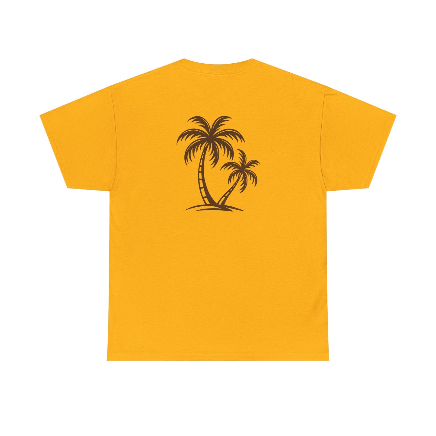 Palmen T-Shirt Unisex – Sommerliches Strandmotiv im Boho Look | Tropisches Design aus 100 % Baumwolle