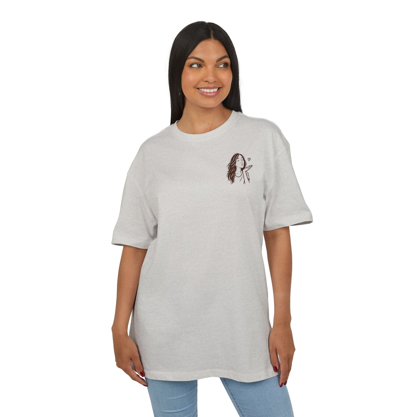 Kusshand T-Shirt – Stylisches Shirt mit Kuss-Motiv für Damen & Romantiker