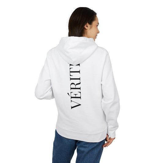 Vérité Hoodie (Rückenprint) – Oversize Kapuzenpullover im minimalistischen Streetwear-Design für Damen & Herren