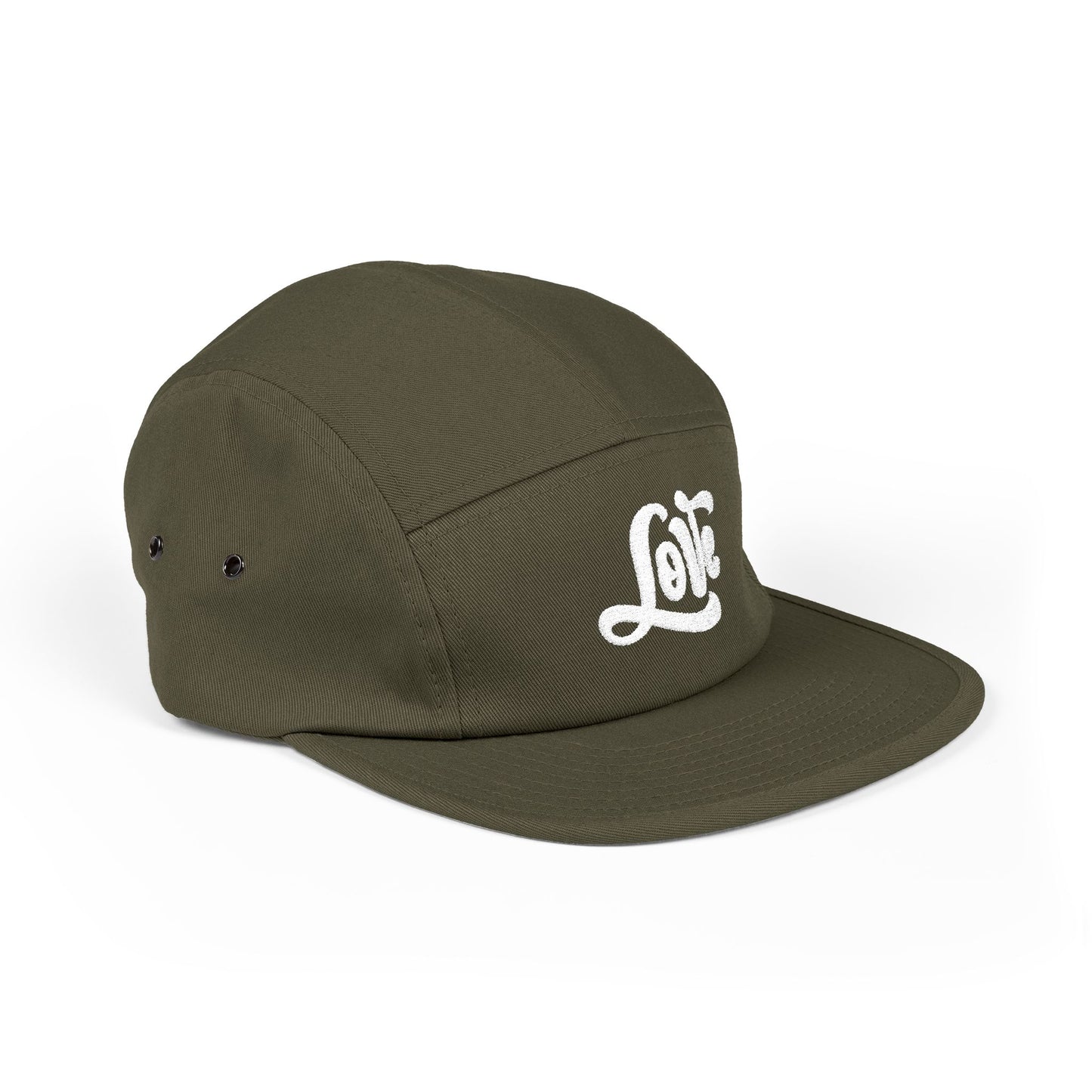 Love – 5-Panel Cap mit Stickerei
