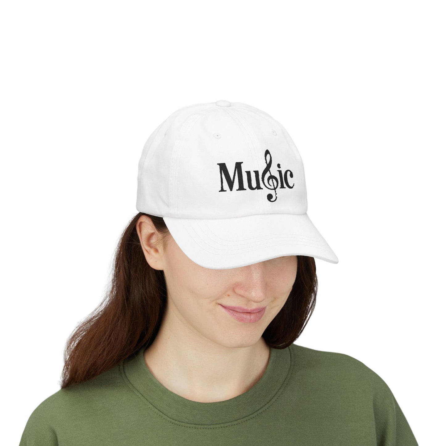 Music Cap – Stylische Basecap mit Notenschlüssel Logo für Musikliebhaber & Musiker – Unisex Streetwear Accessoire