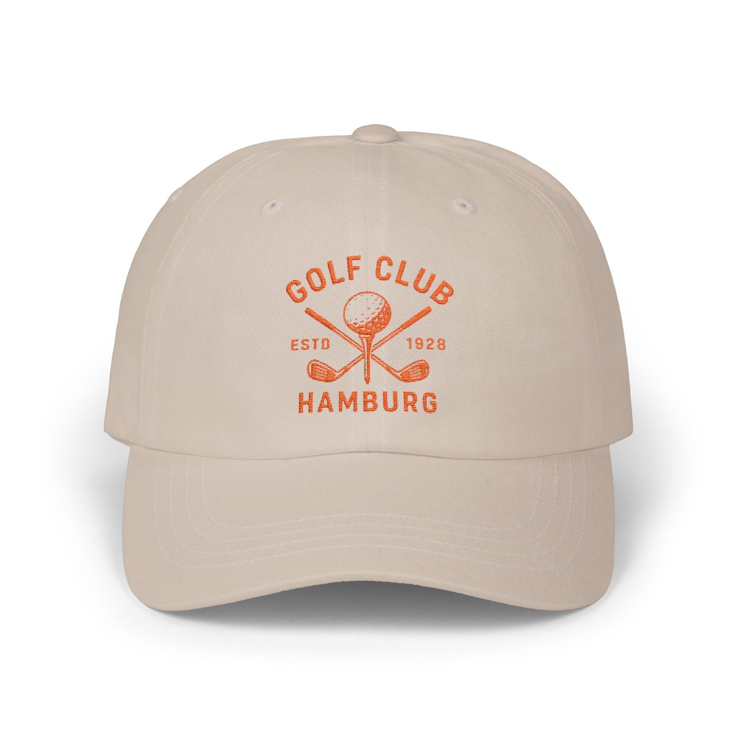 Vintage Golf Club Hamburg Cap – Retro Baseballkappe Estd. 1928 für Herren & Damen