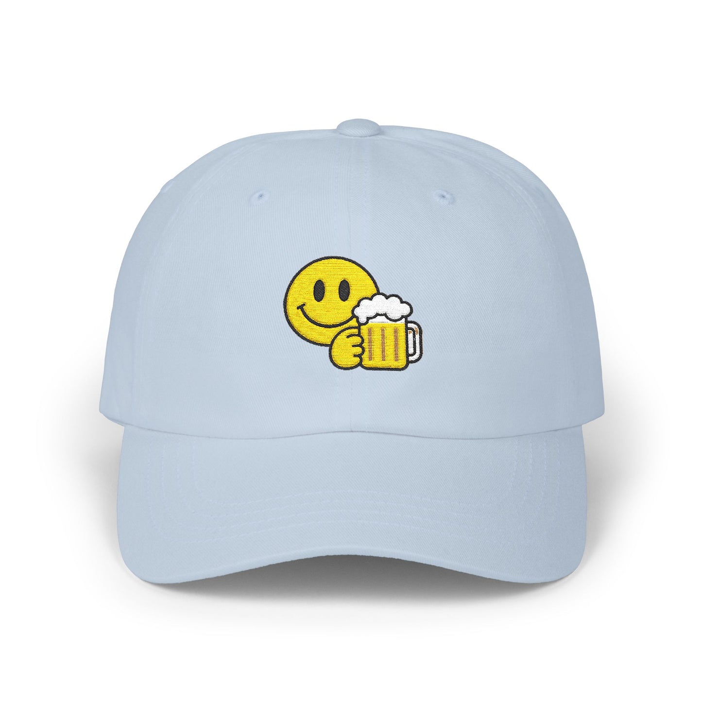 Smiley Bier Cap – Coole Basecap mit Bierkrug Motiv | Party-Accessoire