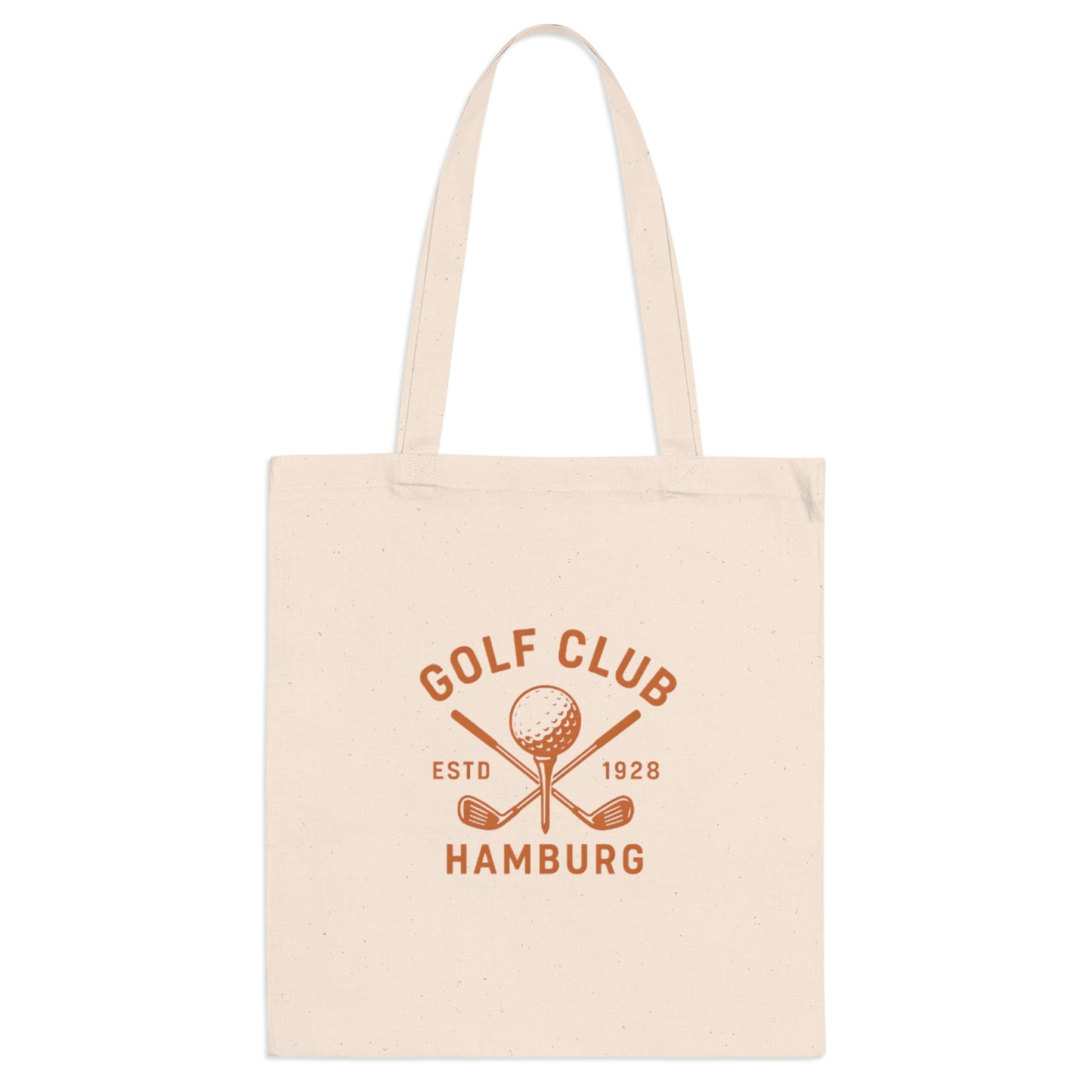 Vintage Golf Club Hamburg Jutebeutel – Retro Stofftasche Estd. 1928 für Golfer & Hamburg-Fans