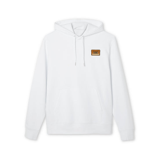 Retro Kassette Hoodie – Unisex Kapuzenpullover mit Tape-Logo vorn | Nostalgie Streetwear für Musikfans