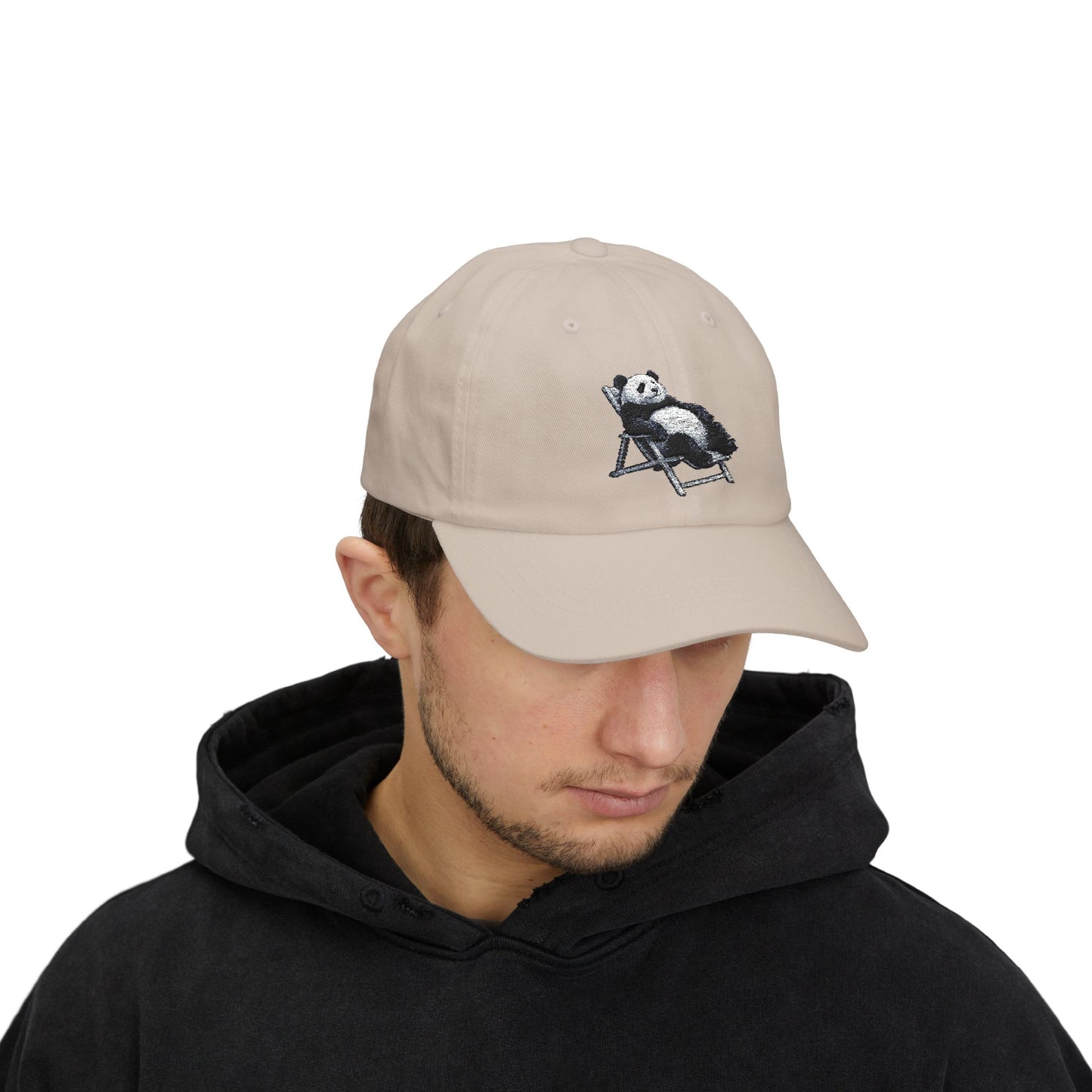Chillender Panda – Coole Cap mit lustigem Tiermotiv | Party-Accessoire