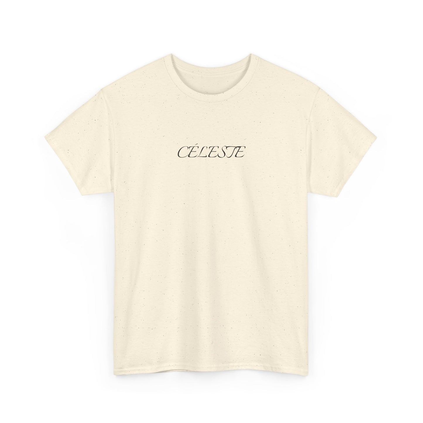 Céleste T-Shirt (Brustprint) – Unisex Heavy Cotton Tee | Nachhaltige Streetwear aus 100% Baumwolle