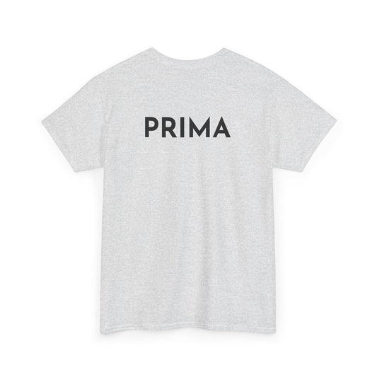 PRIMA T-Shirt (Rückenprint) – Unisex Heavy Cotton Tee | Nachhaltige Streetwear aus 100% Baumwolle