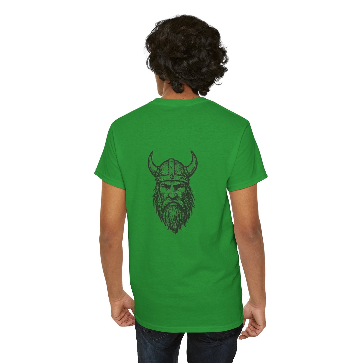 Wikinger T-Shirt Herren Unisex – Nordisches Krieger Design | Viking Skull Shirt | Nordic Mythology Streetwear