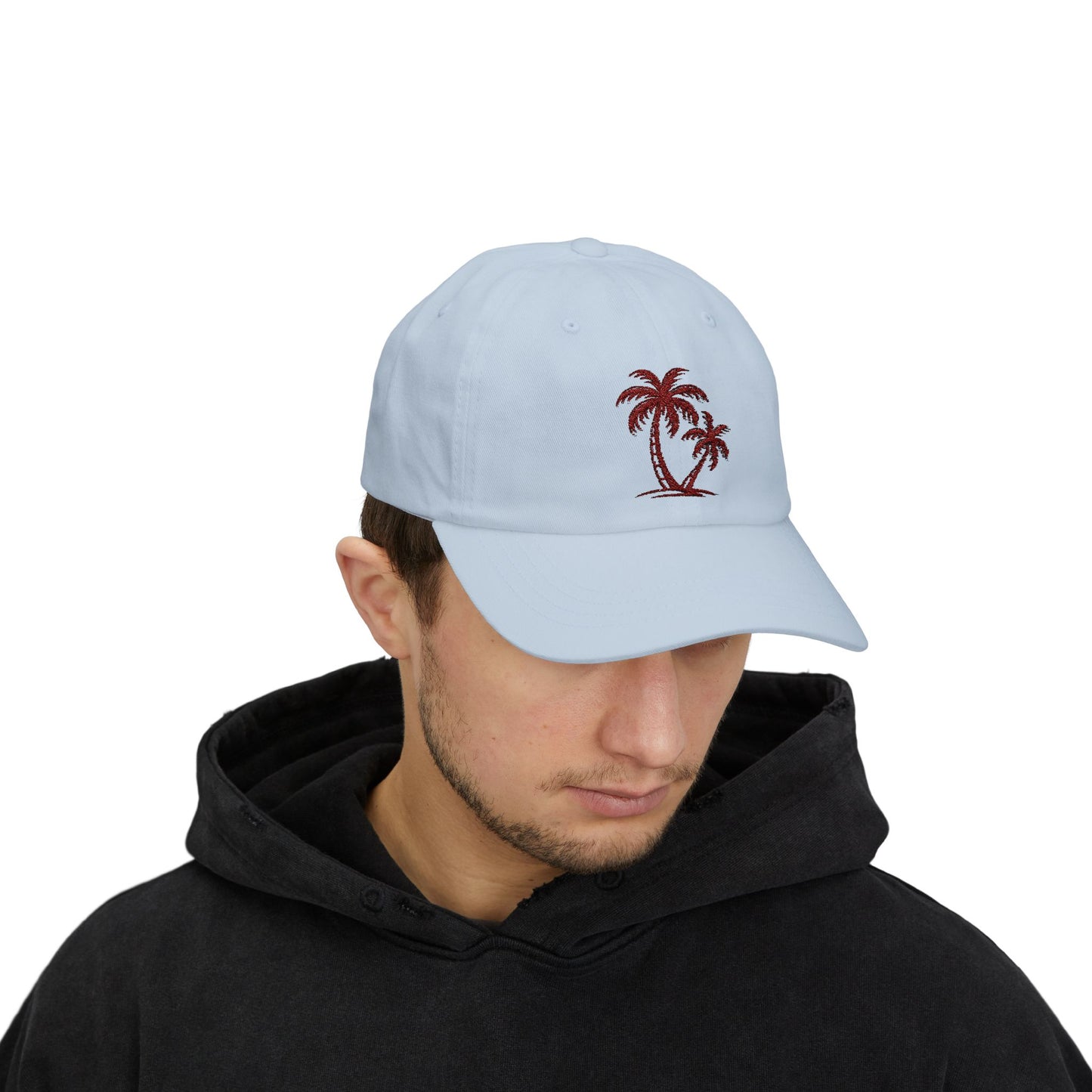 Palmen Cap Unisex – Verstellbare Strand-Kappe im Tropical Boho Design | Sommerliche Basecap für Damen & Herren
