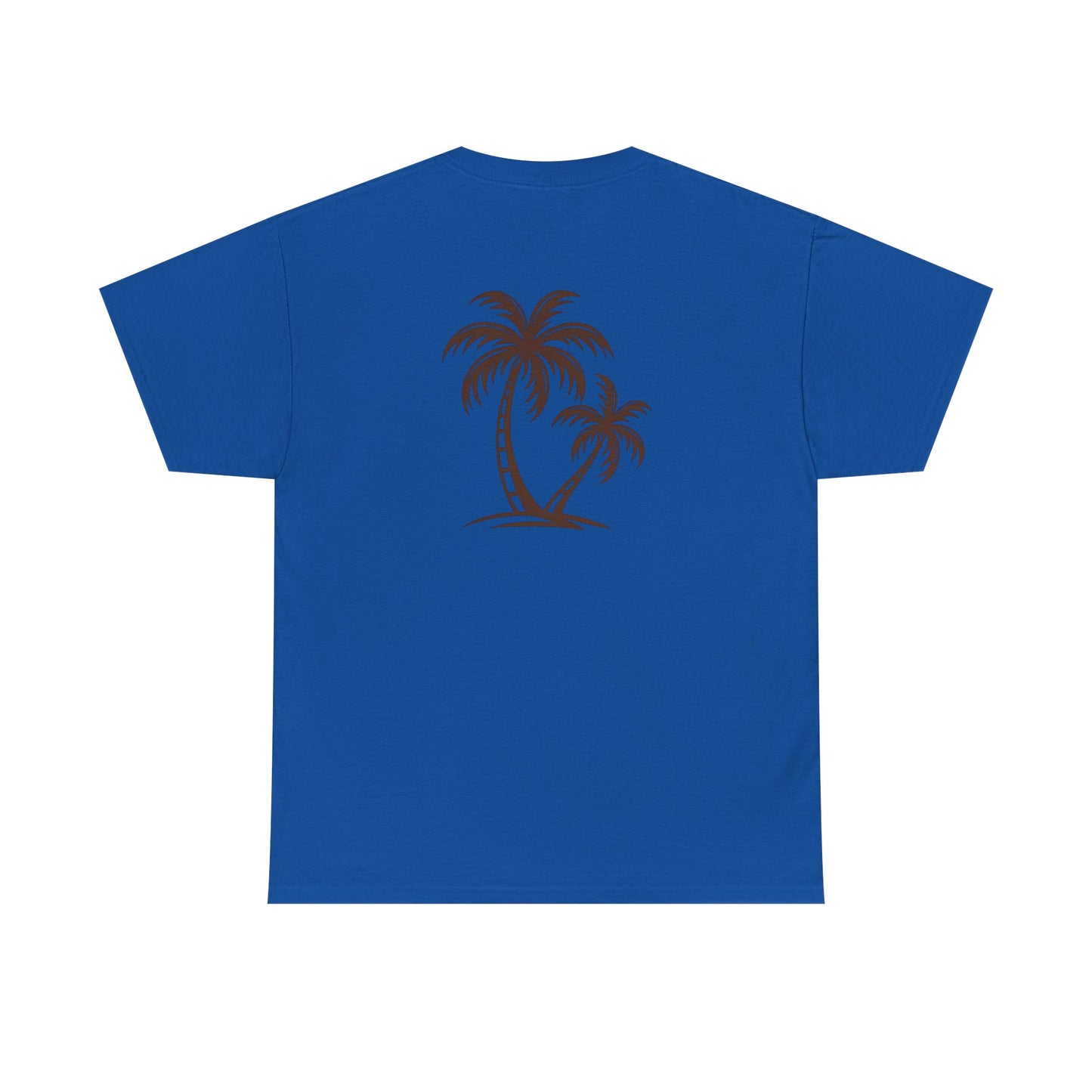 Palmen T-Shirt Unisex – Sommerliches Strandmotiv im Boho Look | Tropisches Design aus 100 % Baumwolle