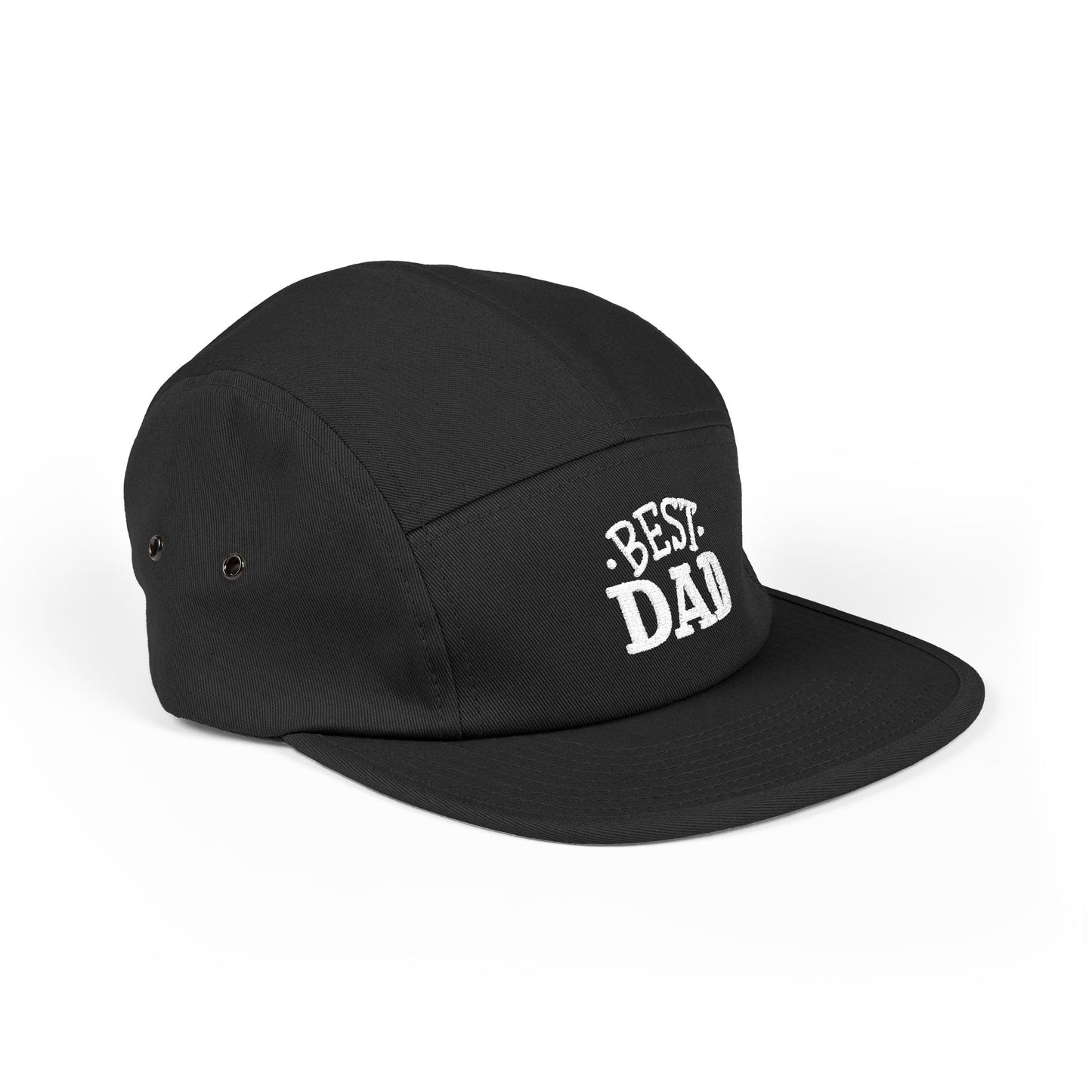 Best Dad – 5-Panel Cap mit Stickerei