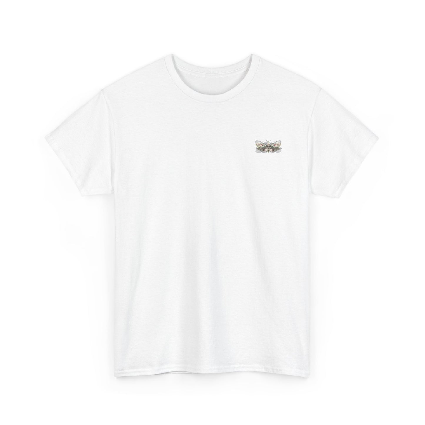 T-Shirt mit Schmetterlingsdesign - Baumwolle, Streetwear Style, Unisex