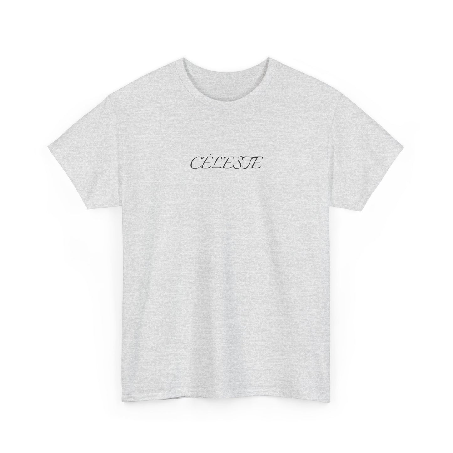 Céleste T-Shirt (Brustprint) – Unisex Heavy Cotton Tee | Nachhaltige Streetwear aus 100% Baumwolle