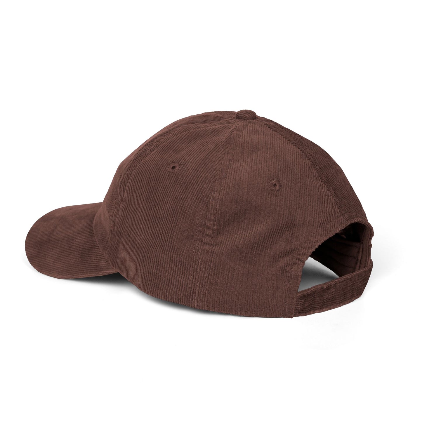 The Time is Now Cord Cap – Retro Cord Basecap mit Stickerei - Good Vibes, Gift for Friends, Relaxed Fashion