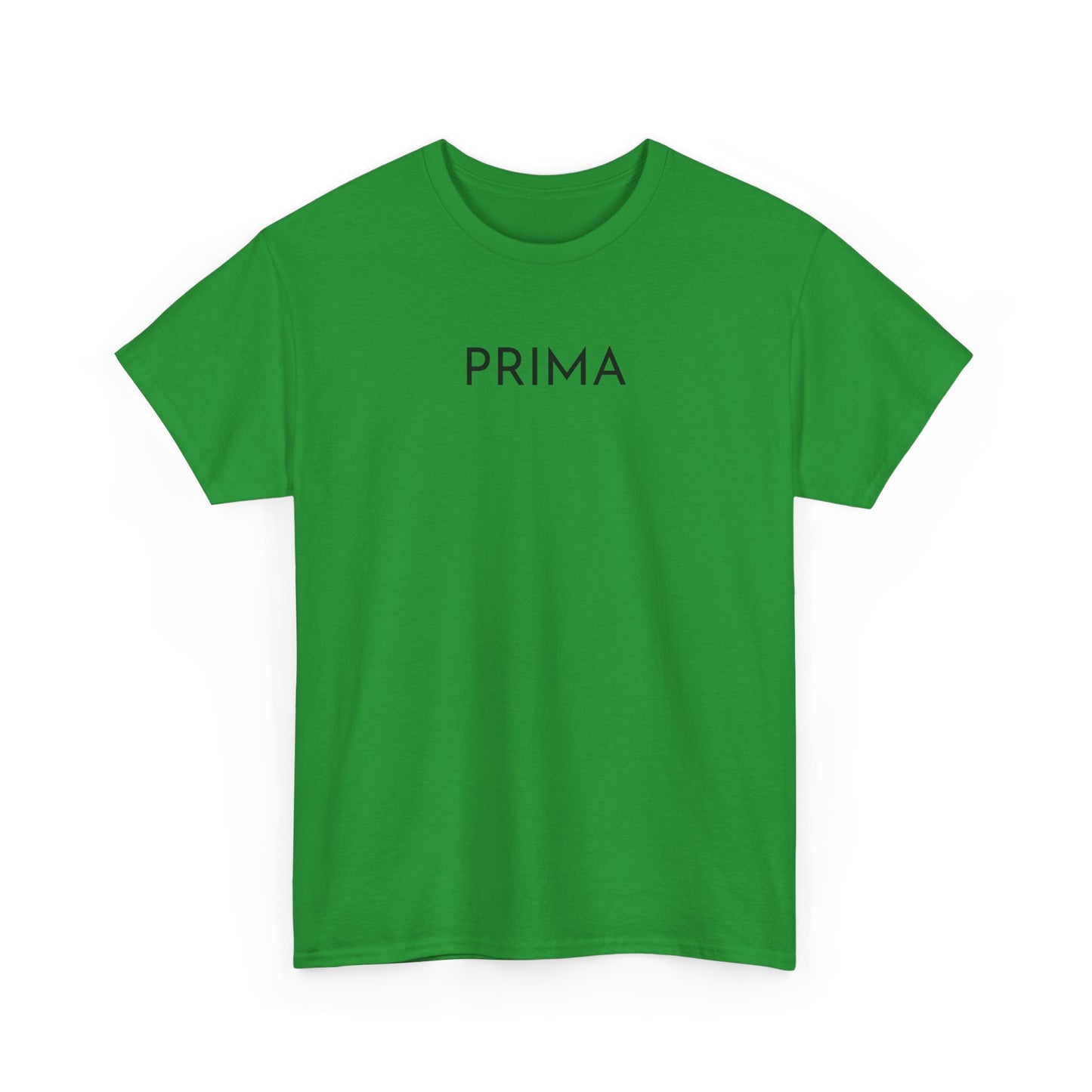 PRIMA T-Shirt (Brustprint) – Unisex Heavy Cotton Tee | Nachhaltige Streetwear aus 100% Baumwolle