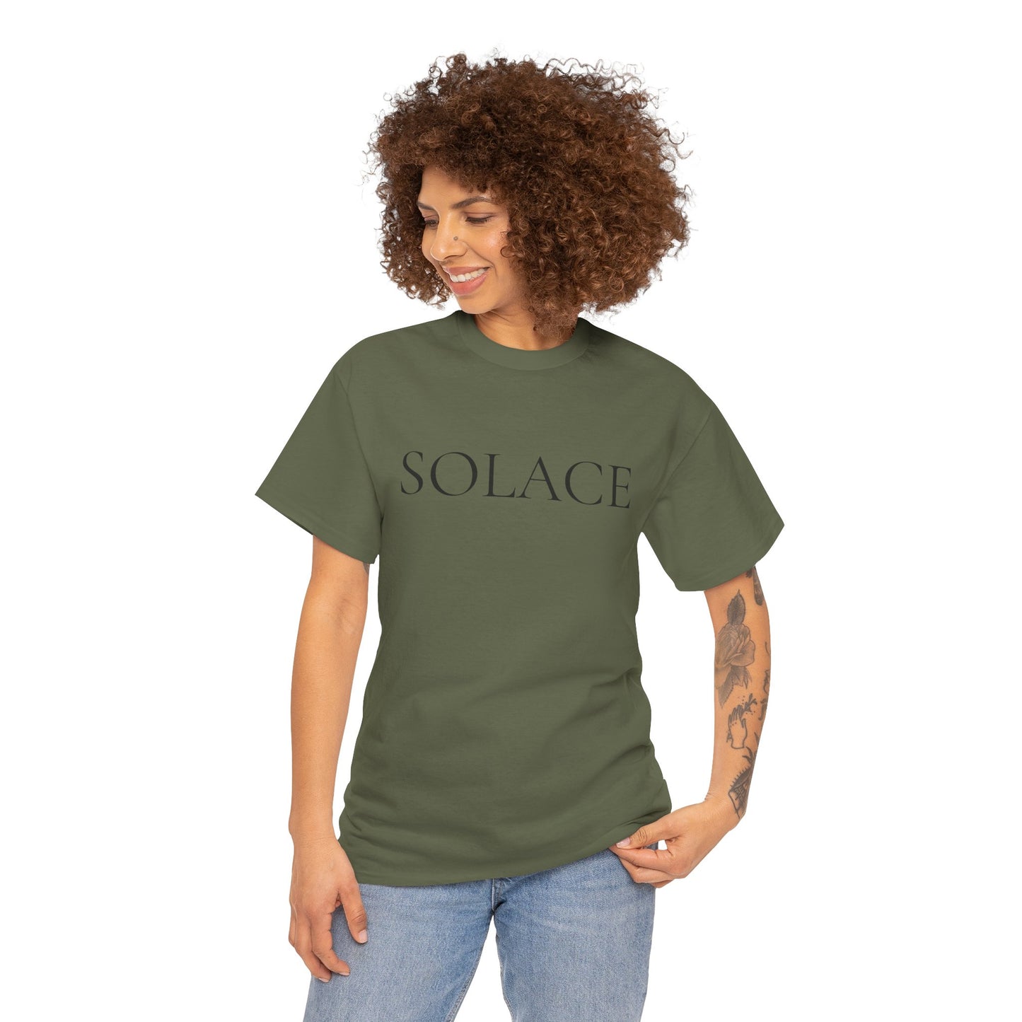 SOLACE T-Shirt Unisex – Rundhalsausschnitt, 100% Baumwolle, Streetwear & Geschenkidee