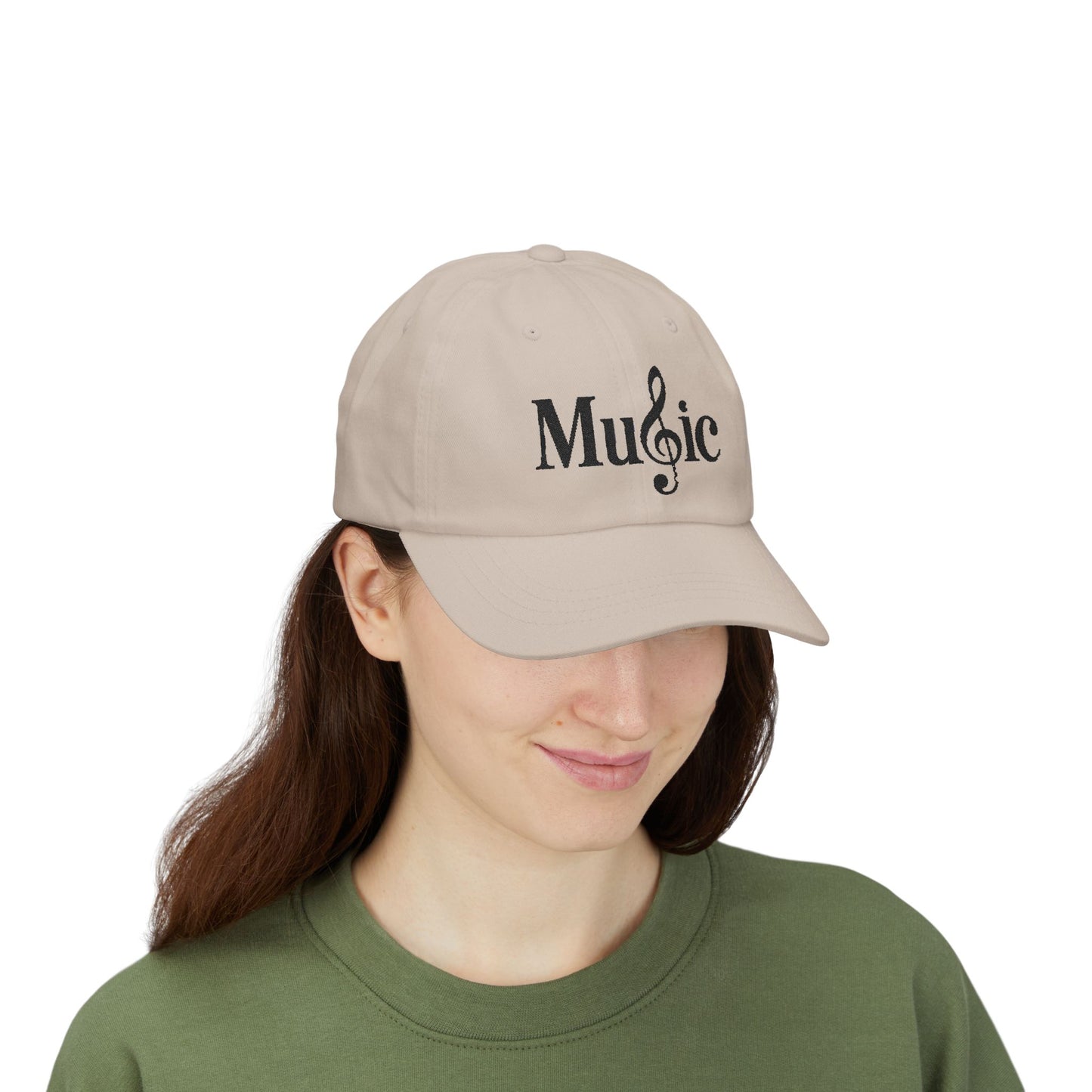 Music Cap – Stylische Basecap mit Notenschlüssel Logo für Musikliebhaber & Musiker – Unisex Streetwear Accessoire