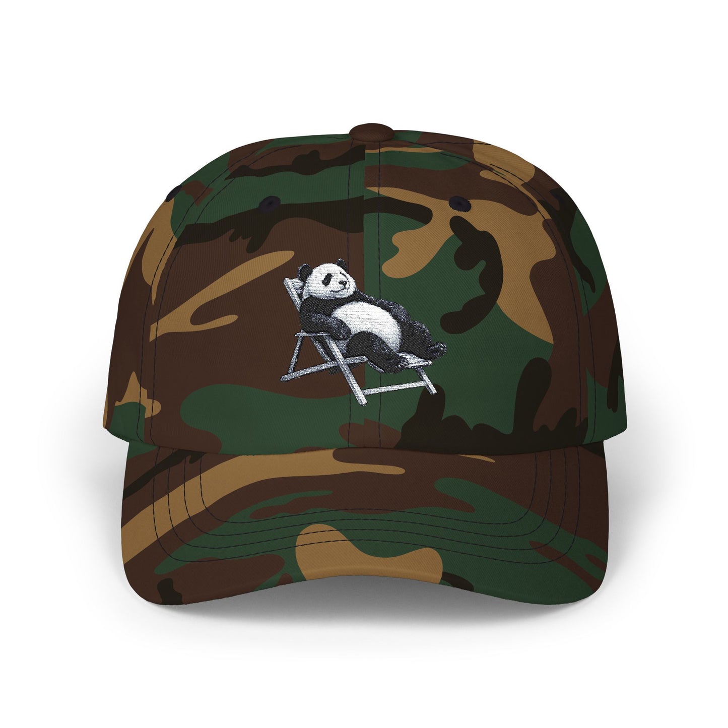 Chillender Panda – Coole Cap mit lustigem Tiermotiv | Party-Accessoire