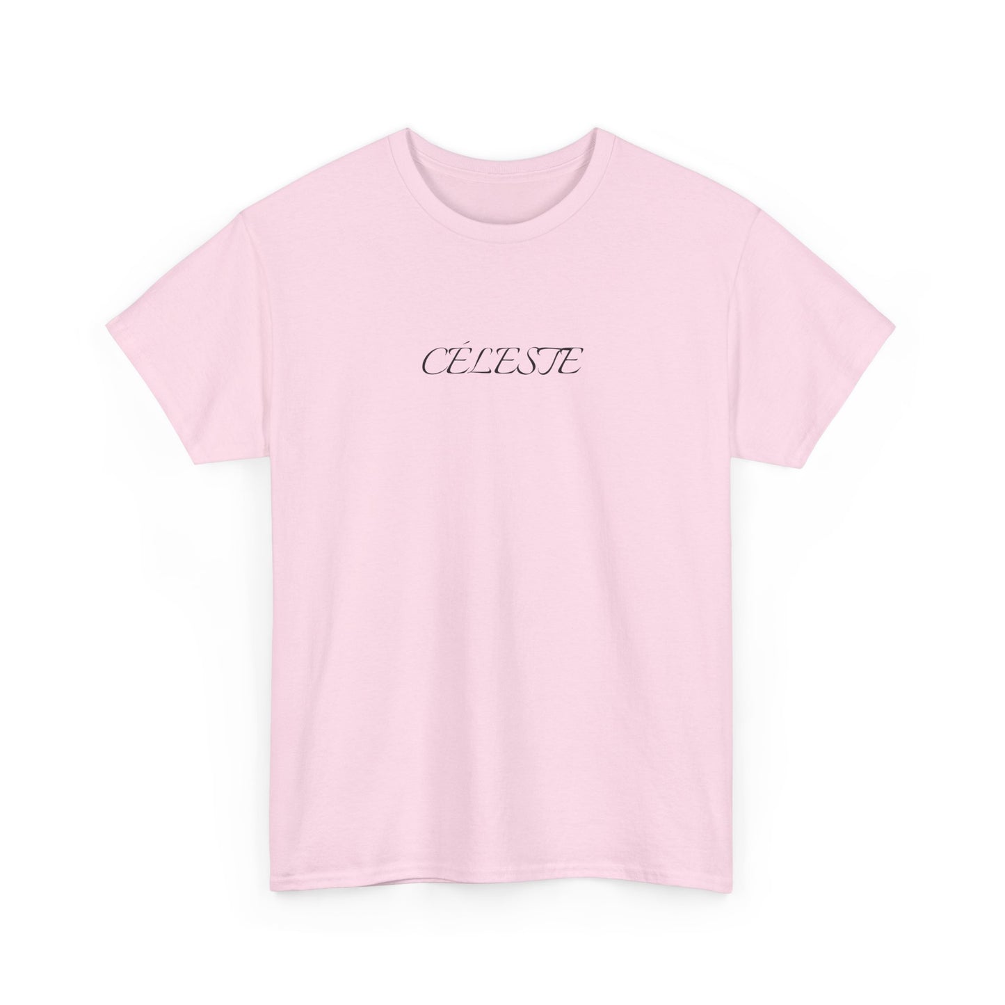 Céleste T-Shirt (Brustprint) – Unisex Heavy Cotton Tee | Nachhaltige Streetwear aus 100% Baumwolle