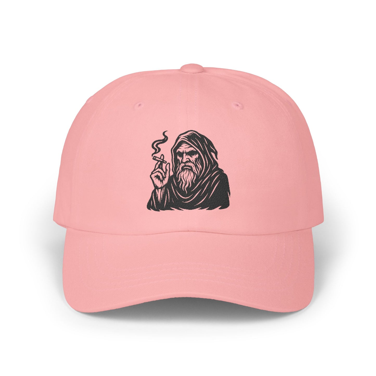 Dark Wizard Cap – Basecap mit Magier Motiv im Gothic & Tattoo Style – Unisex Streetwear Accessoire