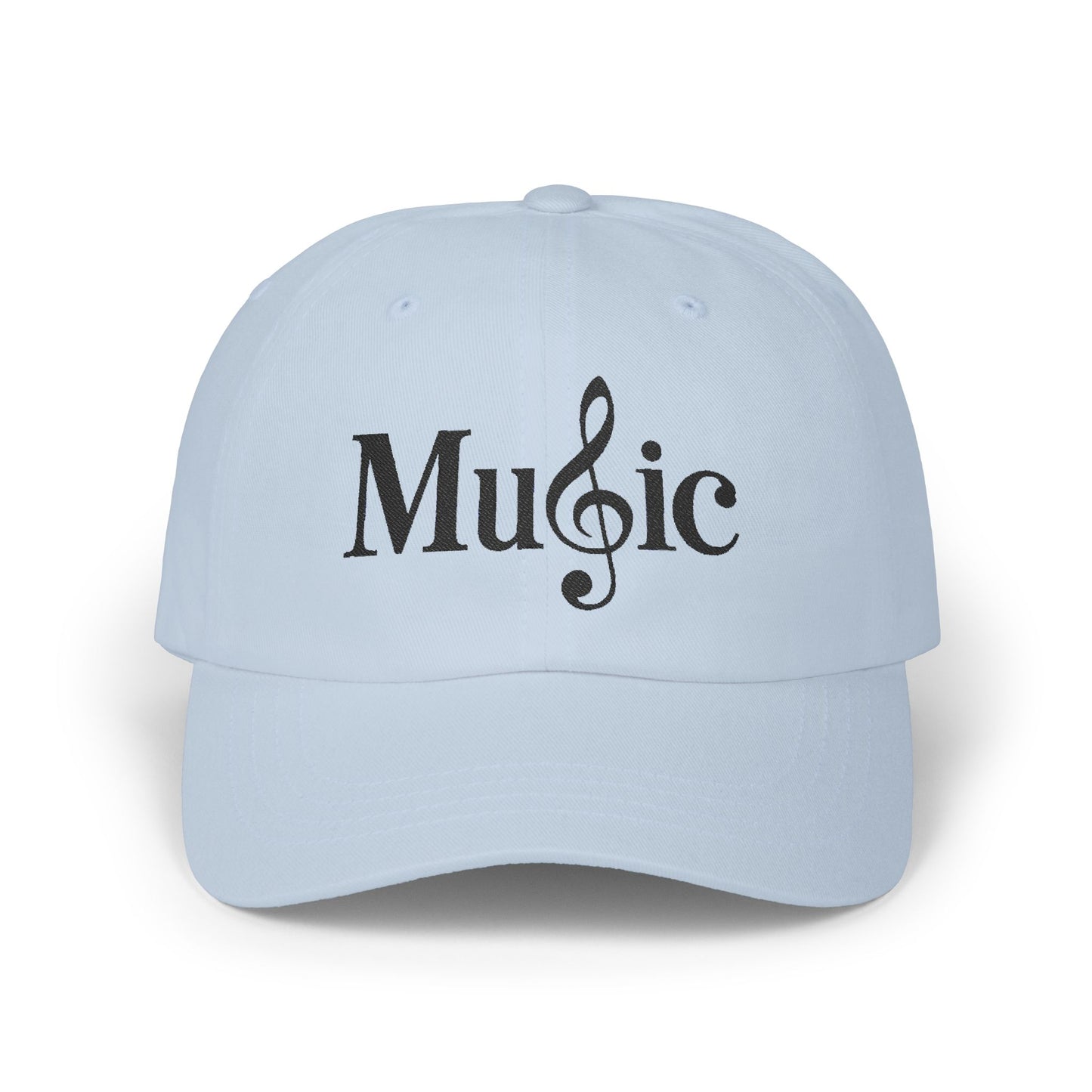 Music Cap – Stylische Basecap mit Notenschlüssel Logo für Musikliebhaber & Musiker – Unisex Streetwear Accessoire