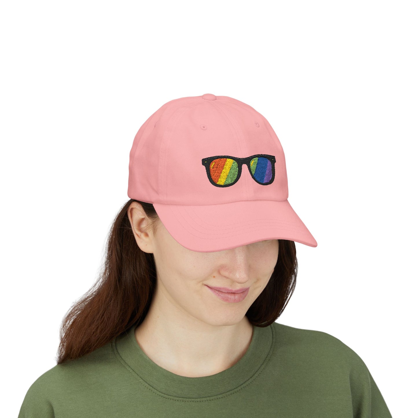 Regenbogen Sonnenbrille Cap – Stylische Unisex Snapback für Pride, Festivals & Streetwear
