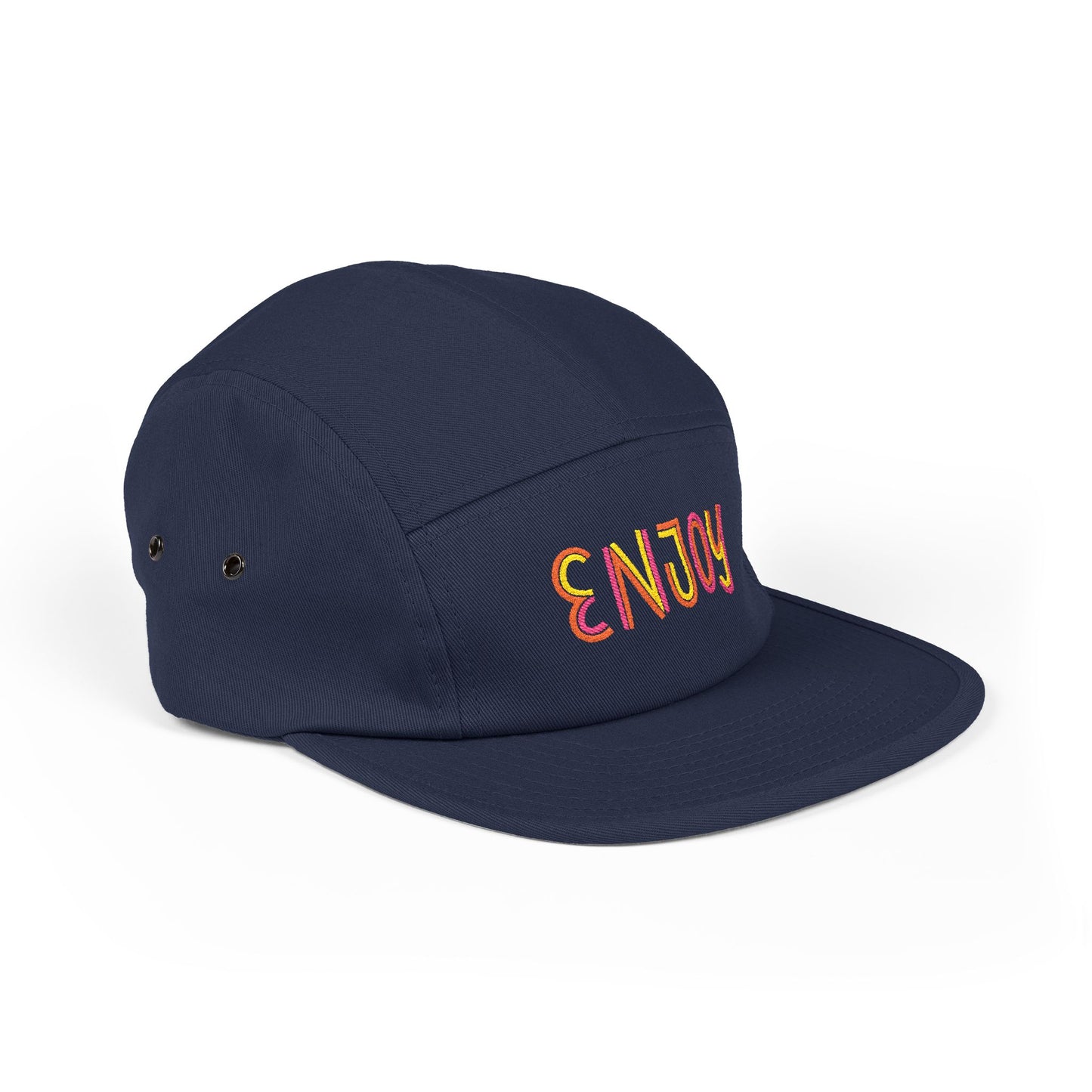 Enjoy – 5-Panel Cap mit Stickerei