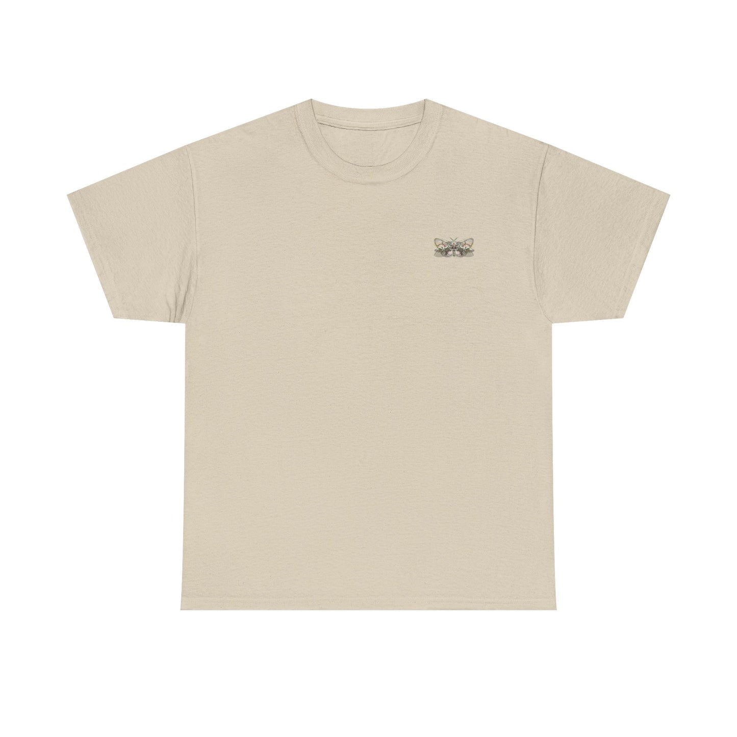 T-Shirt mit Schmetterlingsdesign - Baumwolle, Streetwear Style, Unisex
