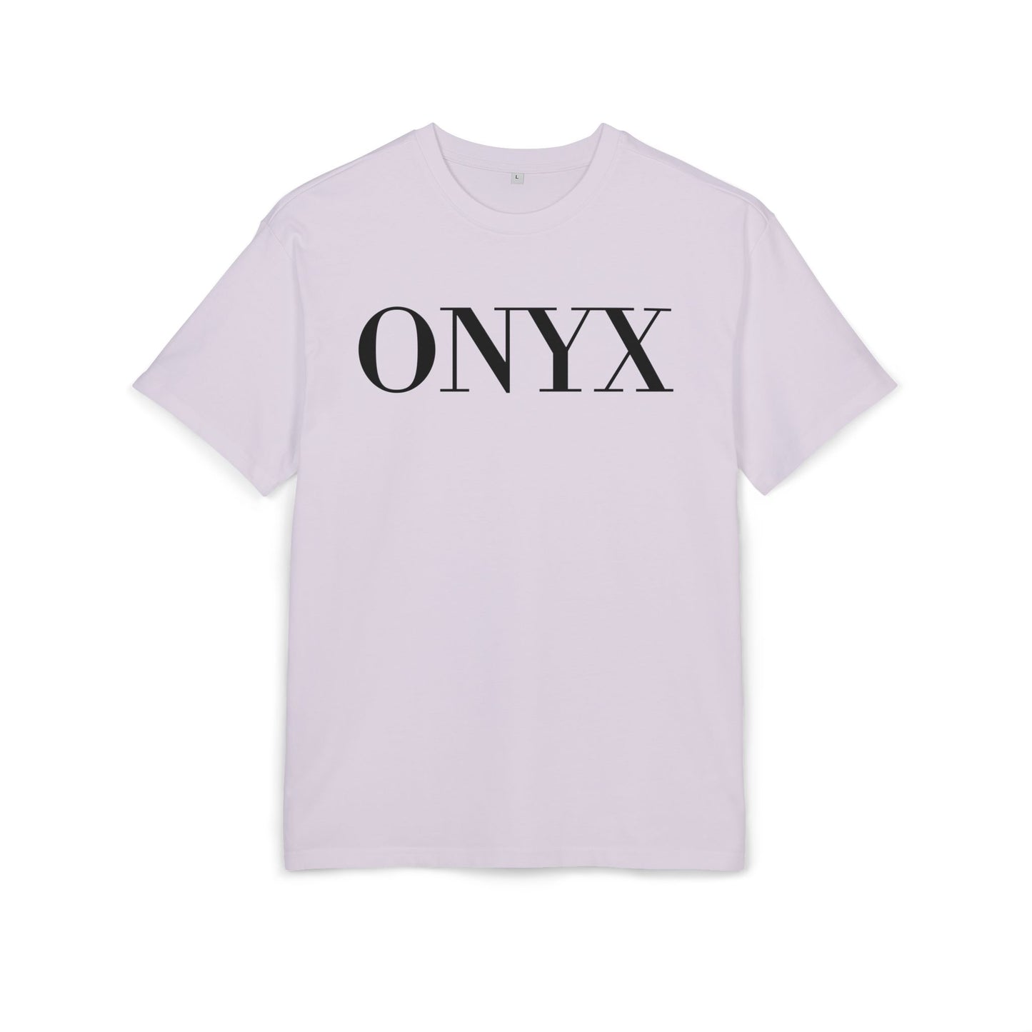 ONYX T-Shirt (Brustprint) – Minimalistisches Oversize Streetwear Design für Damen & Herren