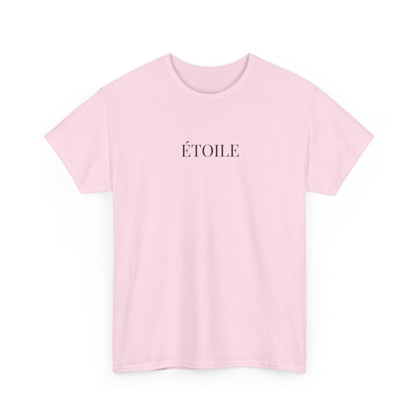 ÉTOILE T-Shirt (Brustprint) – Unisex Heavy Cotton Tee | Minimalistische Streetwear aus nachhaltiger Baumwolle