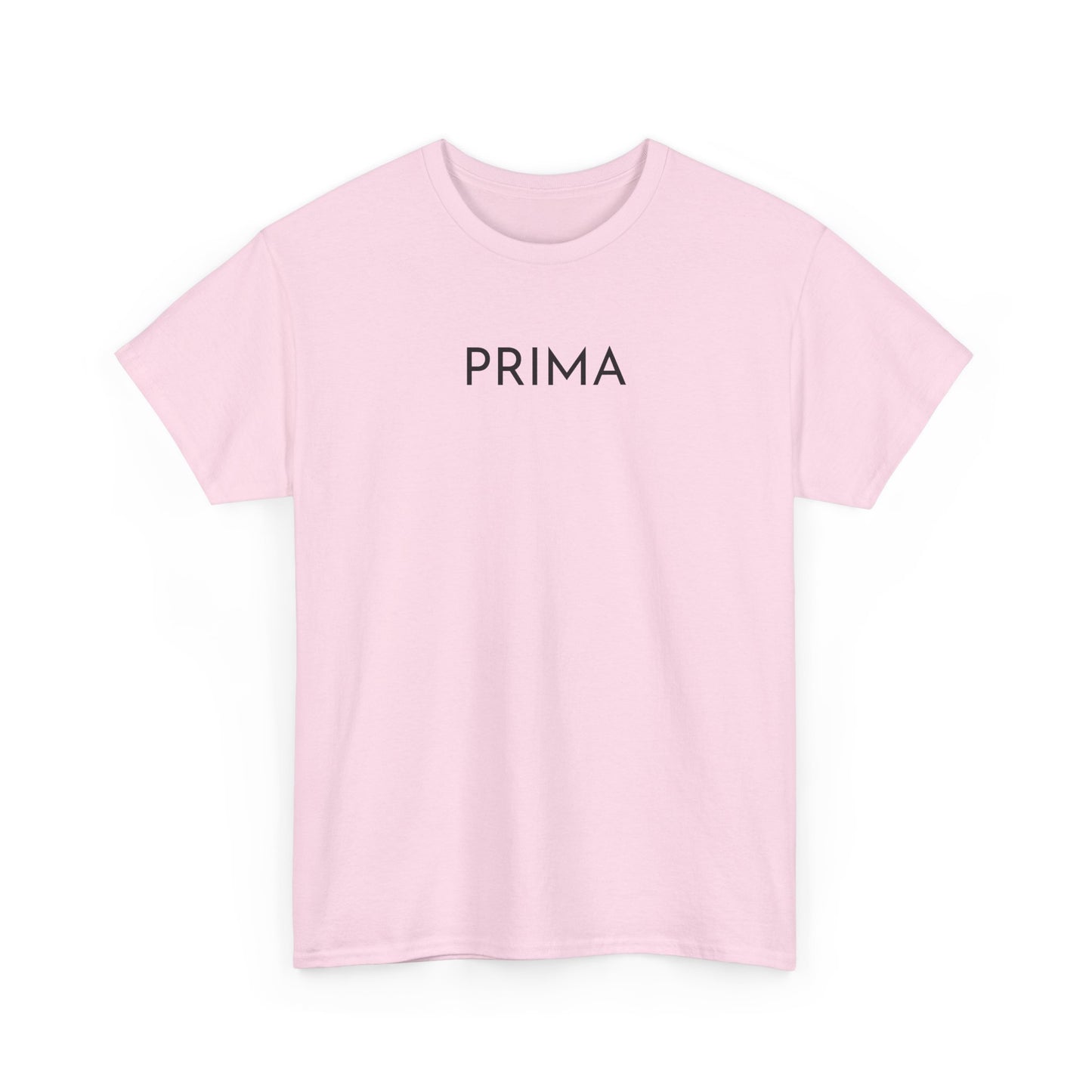 PRIMA T-Shirt (Brustprint) – Unisex Heavy Cotton Tee | Nachhaltige Streetwear aus 100% Baumwolle