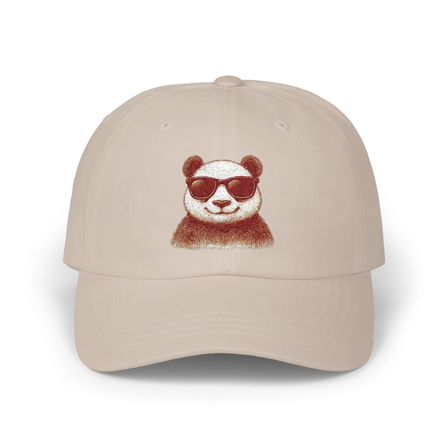 Panda Cap mit Sonnenbrille – Coole Unisex Basecap für Alltag, Streetwear & Festivals