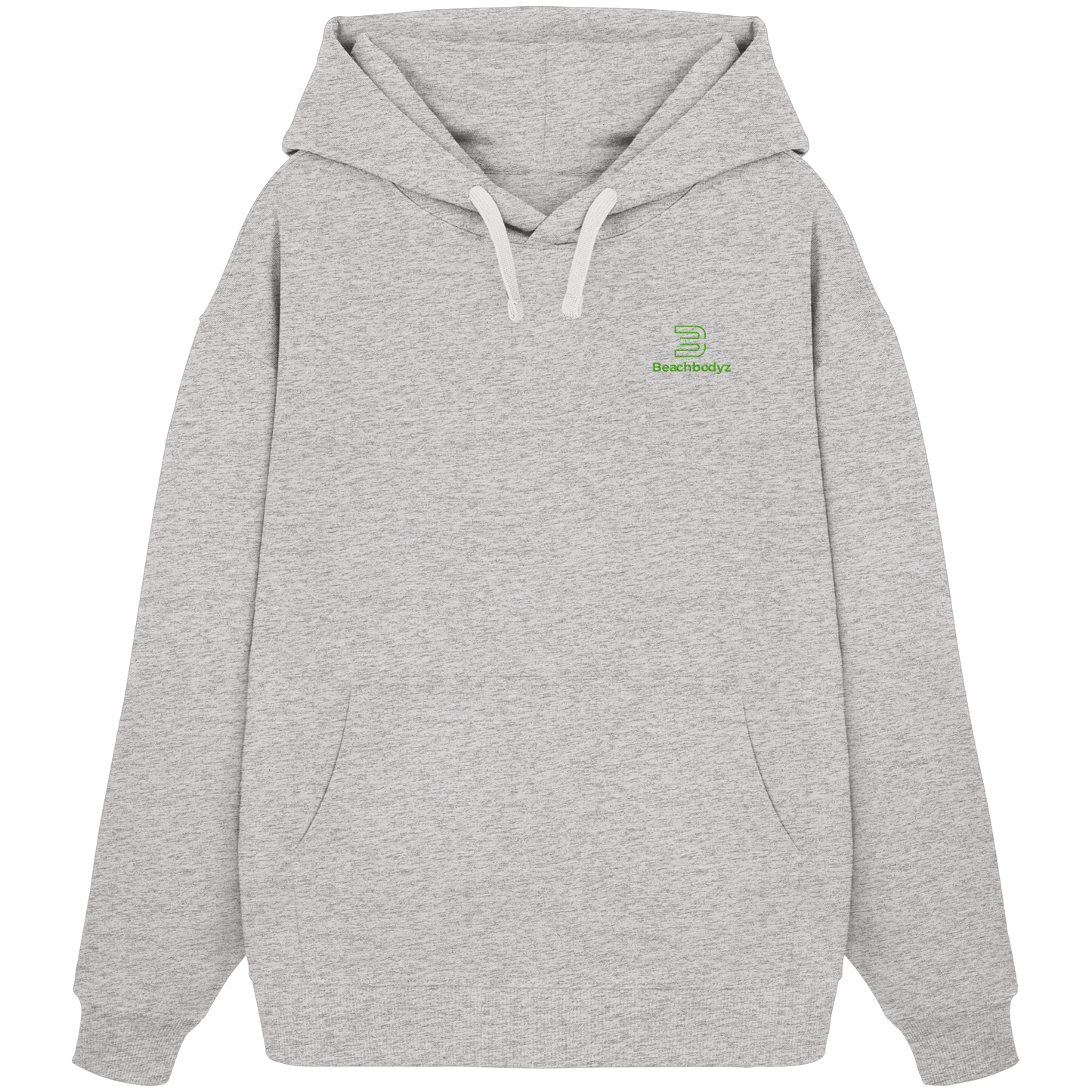 Grün Hauszeichen - Oversize Hoodie (Stick) - Gemütlich & Stylisch | BeachBodyz®